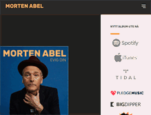 Tablet Screenshot of mortenabel.com